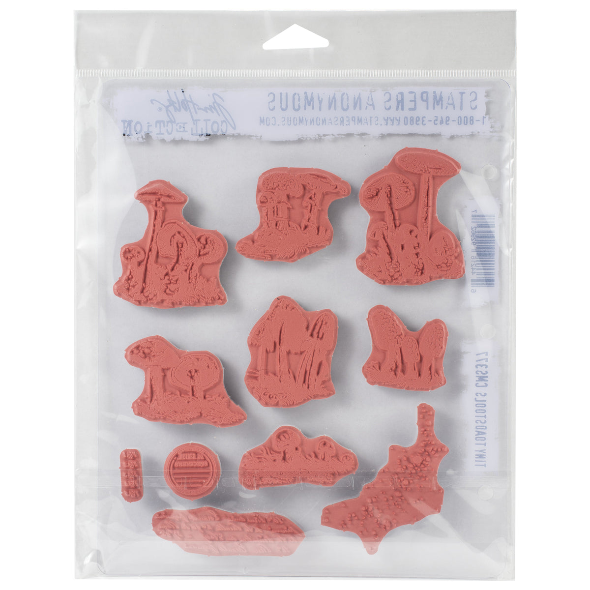 Tim Holtz Cling Stamps - Flowers, Leaves & Botanicals