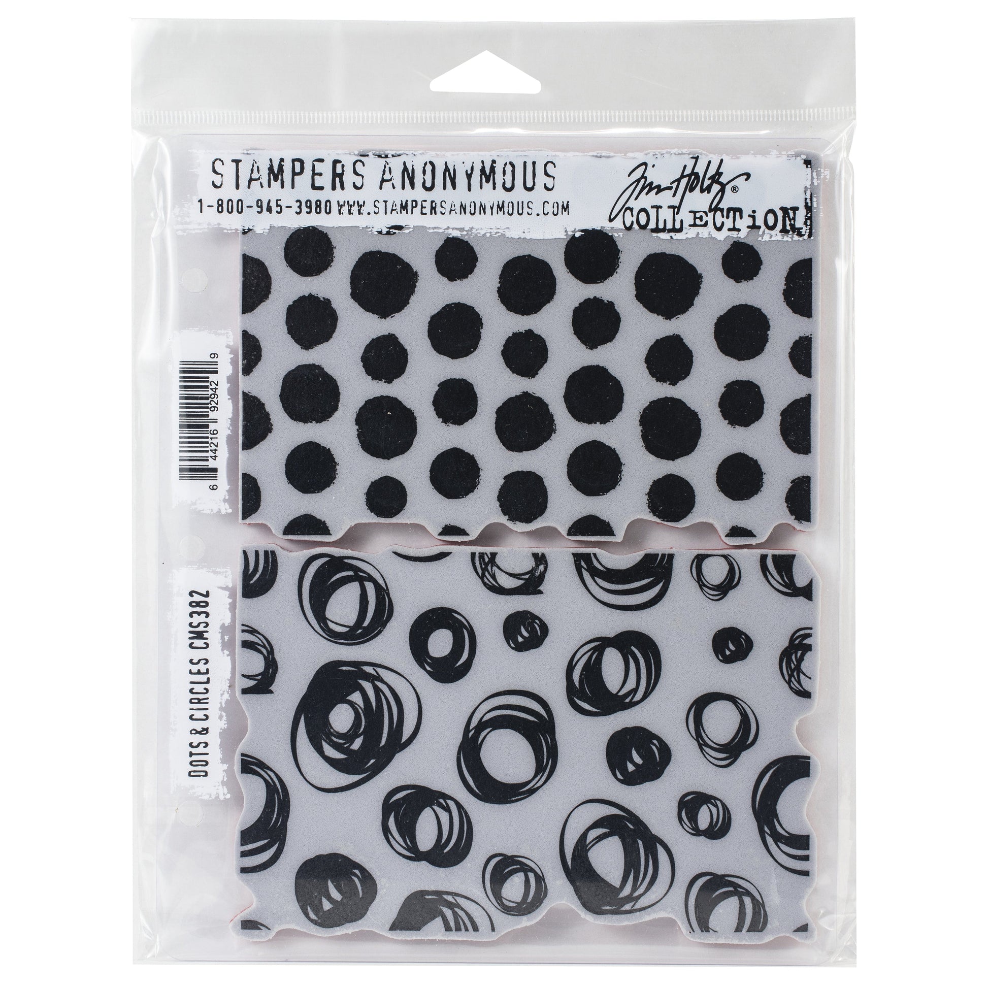 Tim Holtz Cling Stamps - Backgrounds & Textures