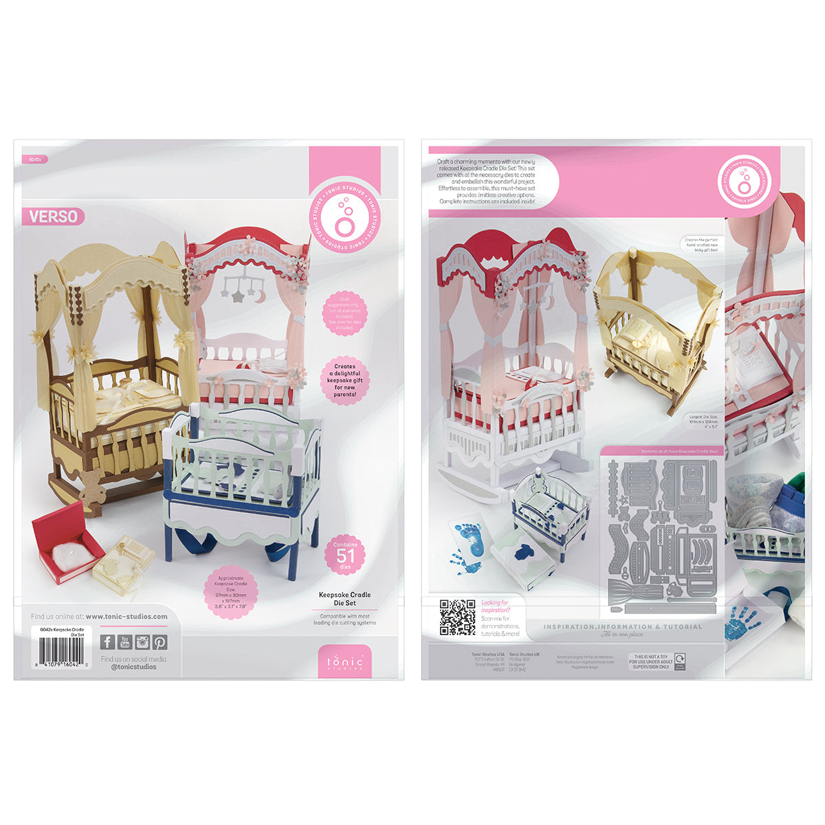 Keepsake Cradle Showcase Die Set