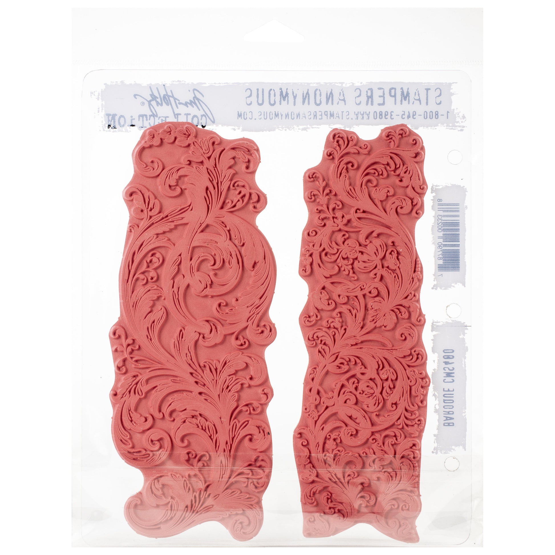 Tim Holtz Cling Stamps - Edges & Trims