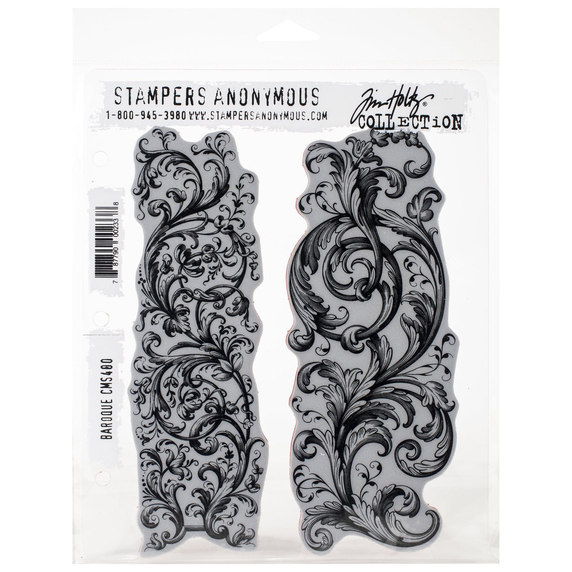 Tim Holtz Cling Stamps - Edges & Trims