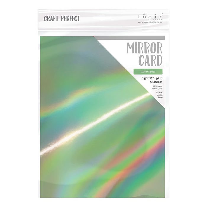 Craft Perfect 8.5x11 Iridescent Mirror Cardstock Pack