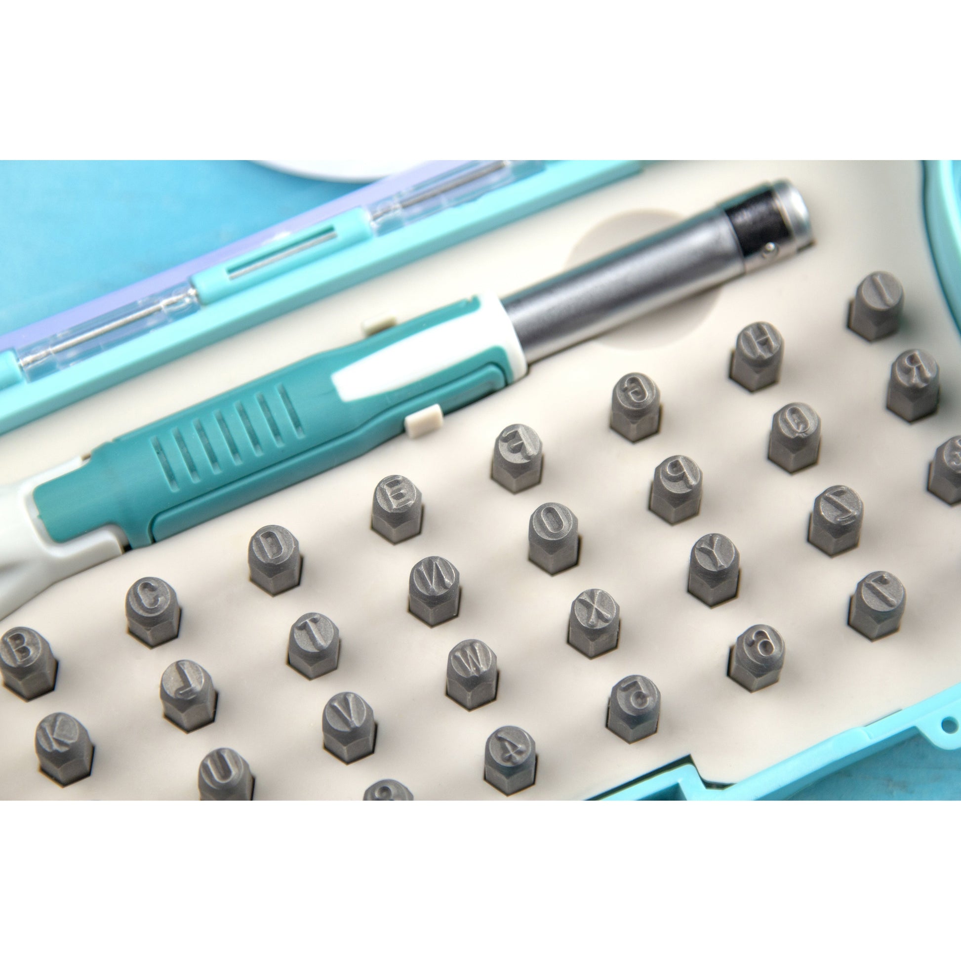 CousinDIY Stamp & Go Metal Stamping Tool Kit with Letters and Numbers