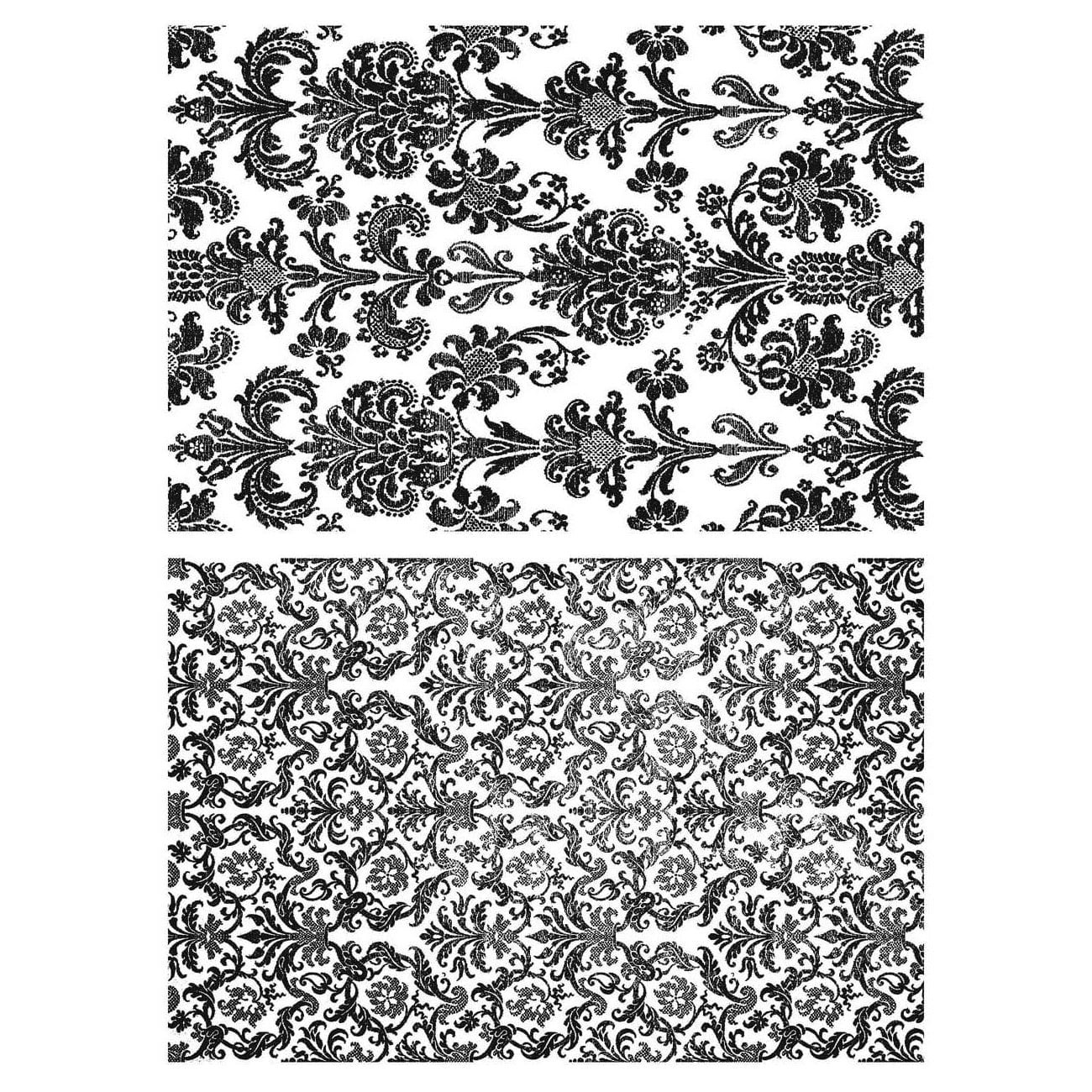 Tim Holtz Cling Stamps - Backgrounds & Textures