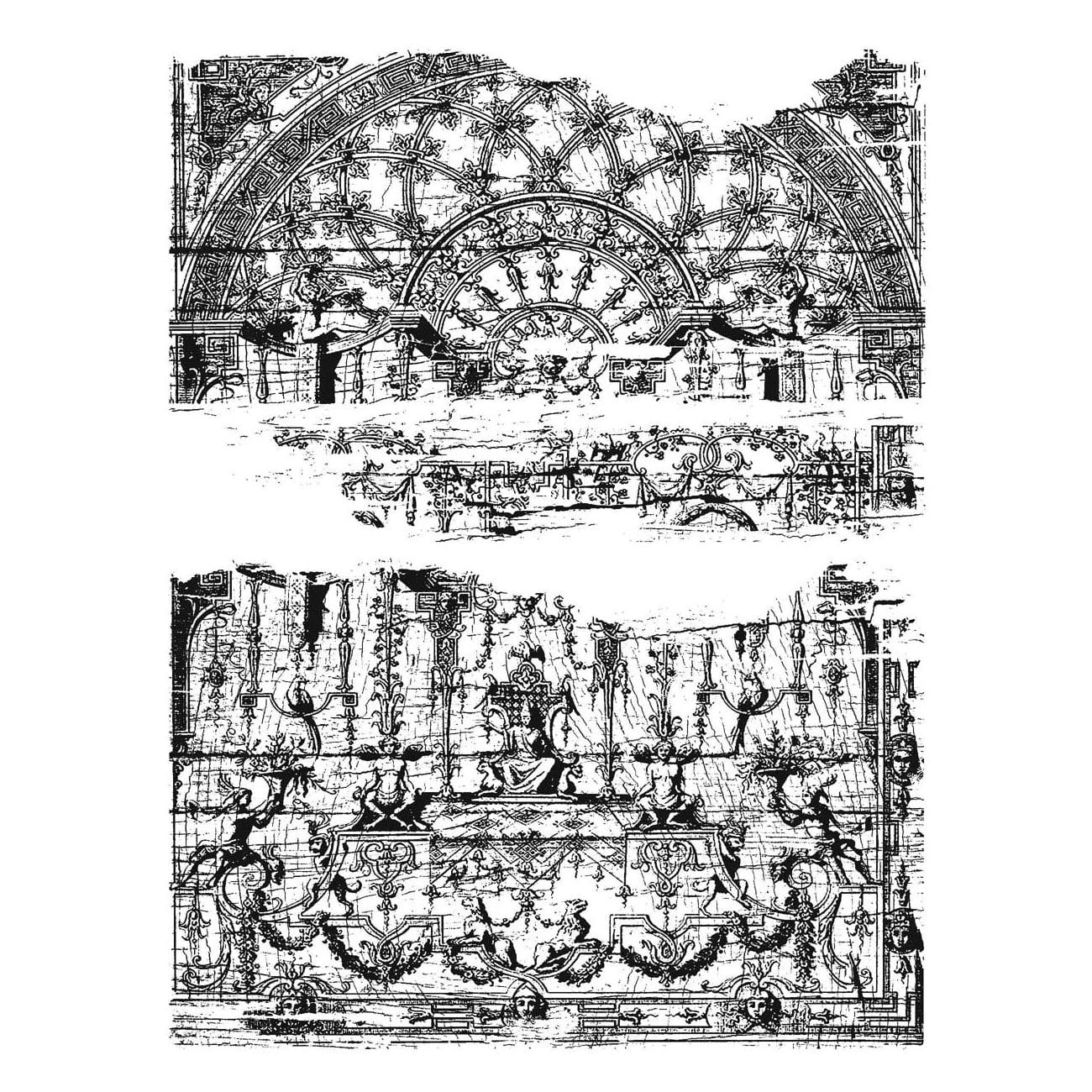 Tim Holtz Cling Stamps - Backgrounds & Textures
