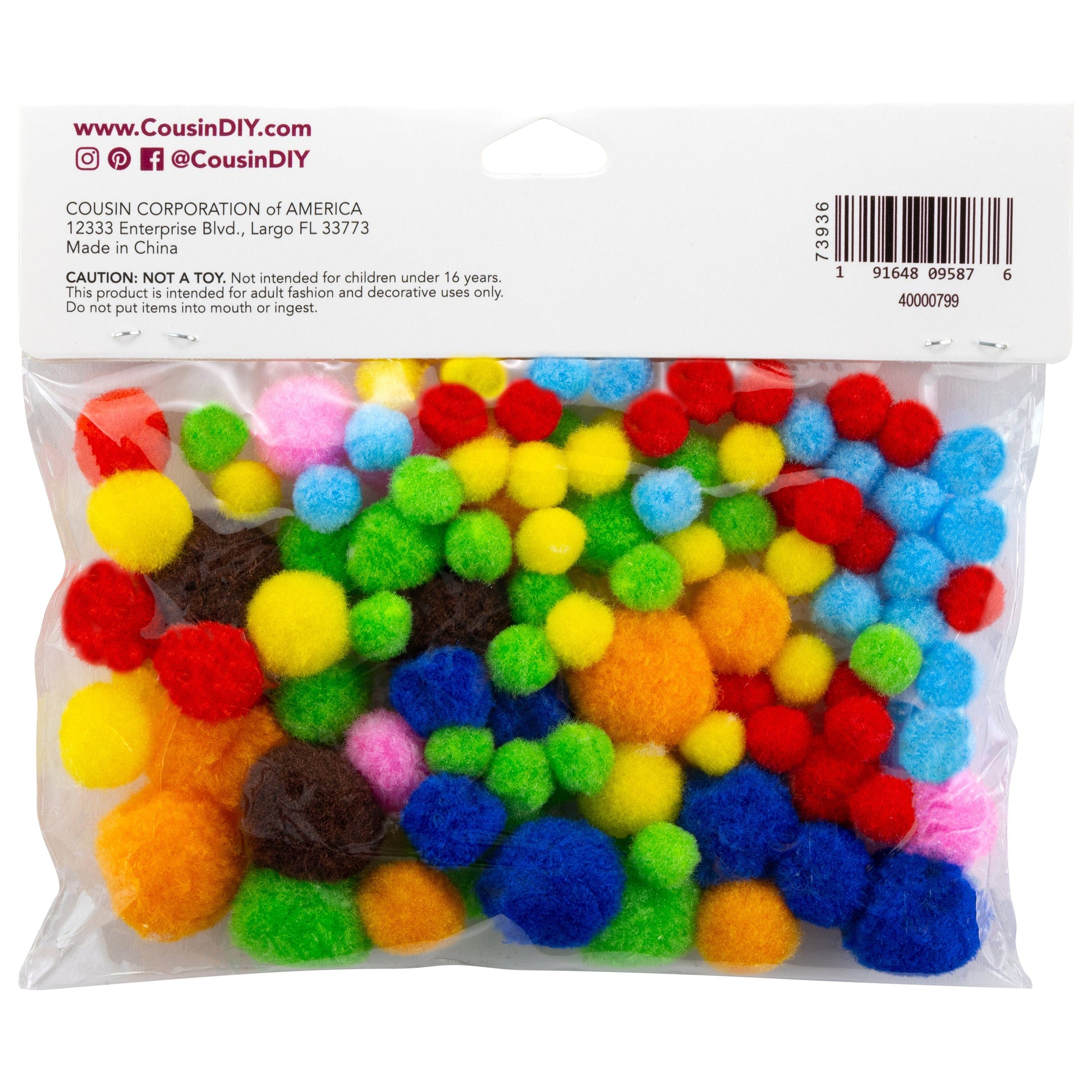 Craft Pom Pom Variety Packs from CousinDIY