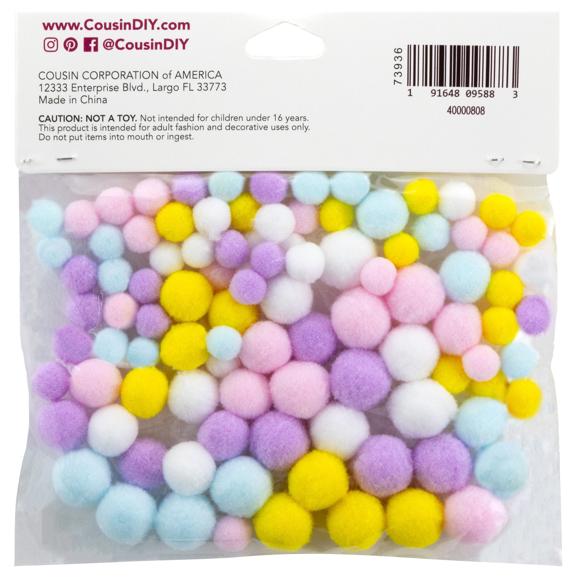 Craft Pom Pom Variety Packs from CousinDIY