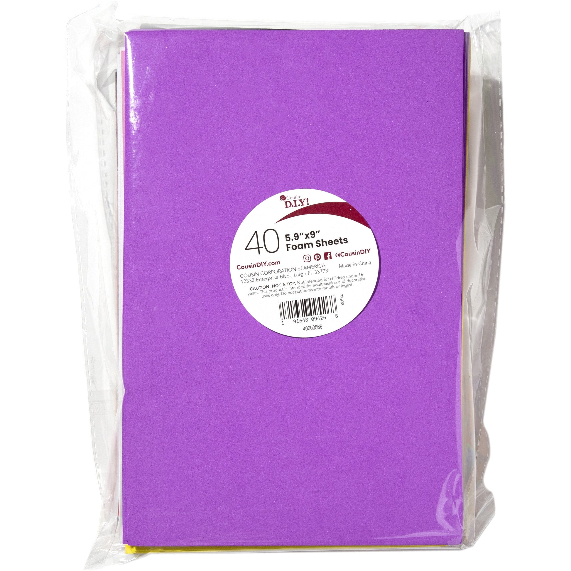 CousinDIY Foam Sheets for Crafts