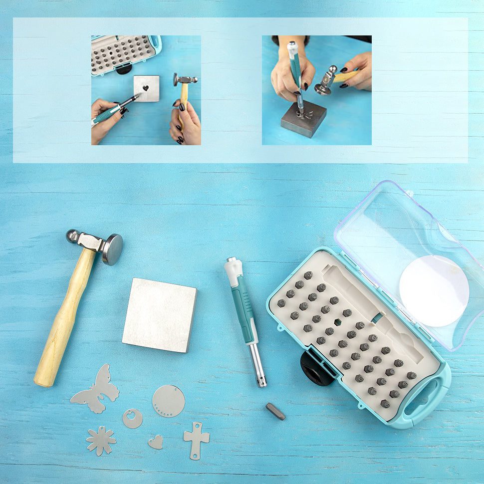 CousinDIY Stamp & Go Steel Stamping Block