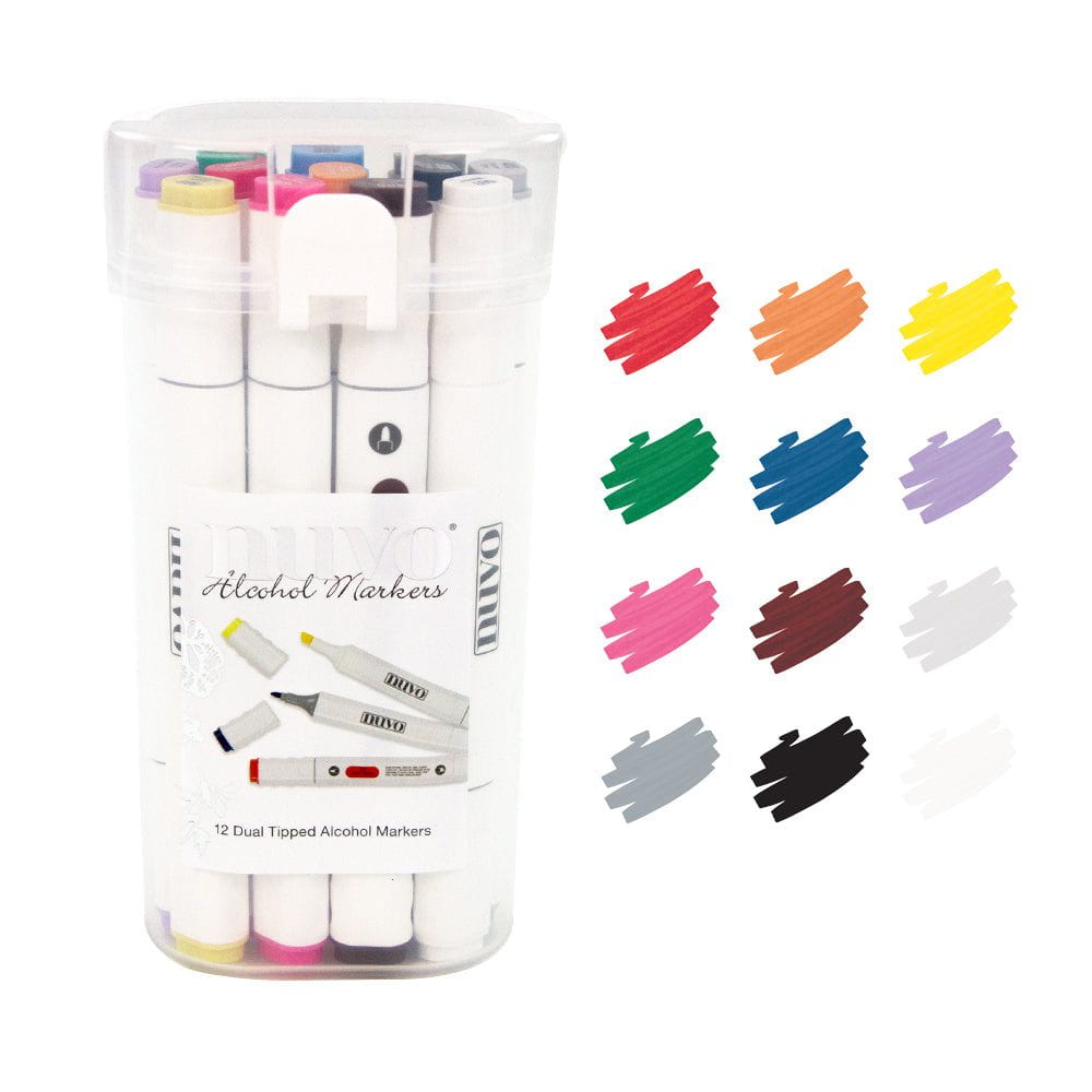 Nuvo - Marker Pen Collection - Principle Collection - 12 Pack - 344N