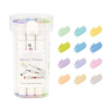 Load image into Gallery viewer, Nuvo Perfect Pastels Alcohol Marker Pen Collection (12 pack) - 345N