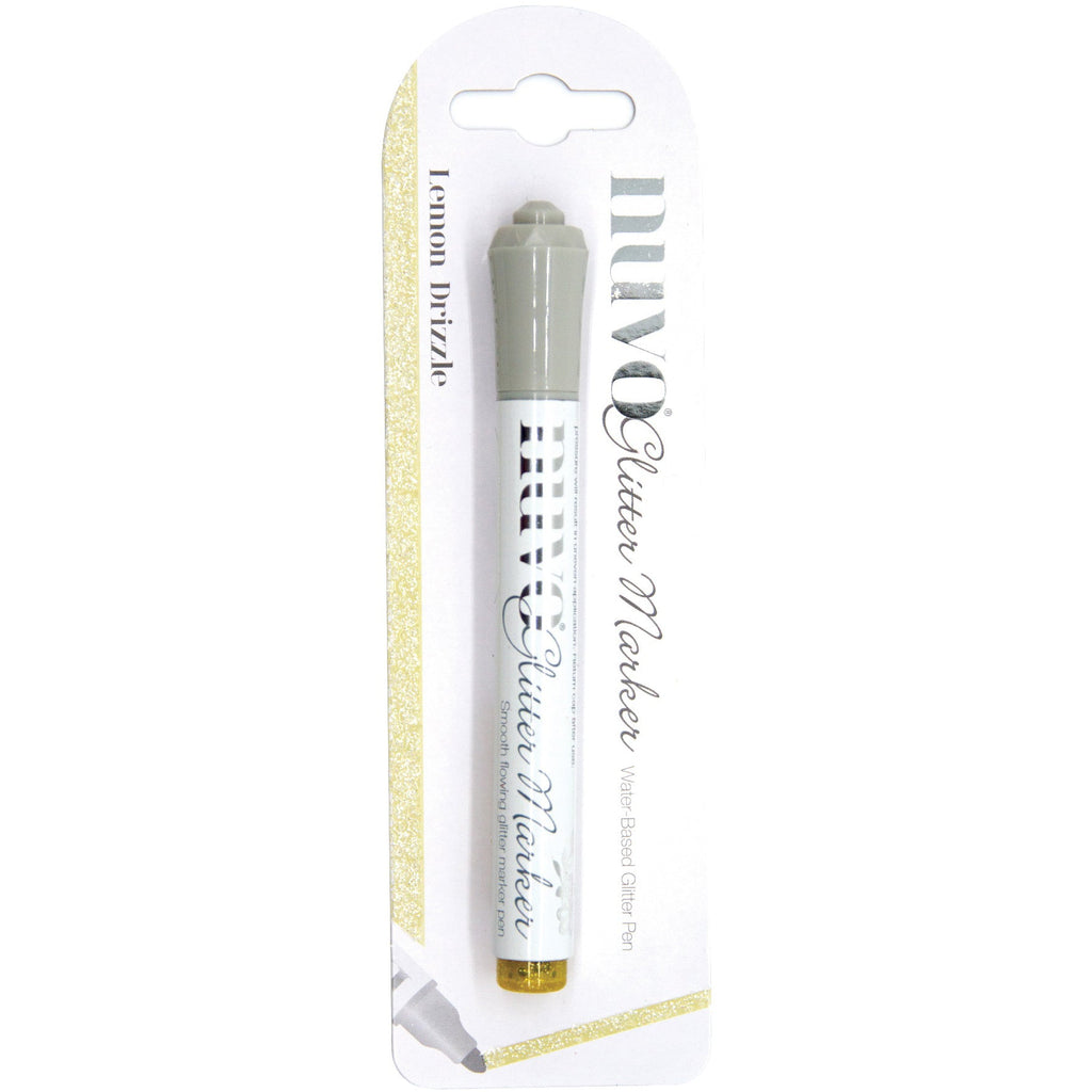 Nuvo Lemon Drizzle Glitter Marker - 197N