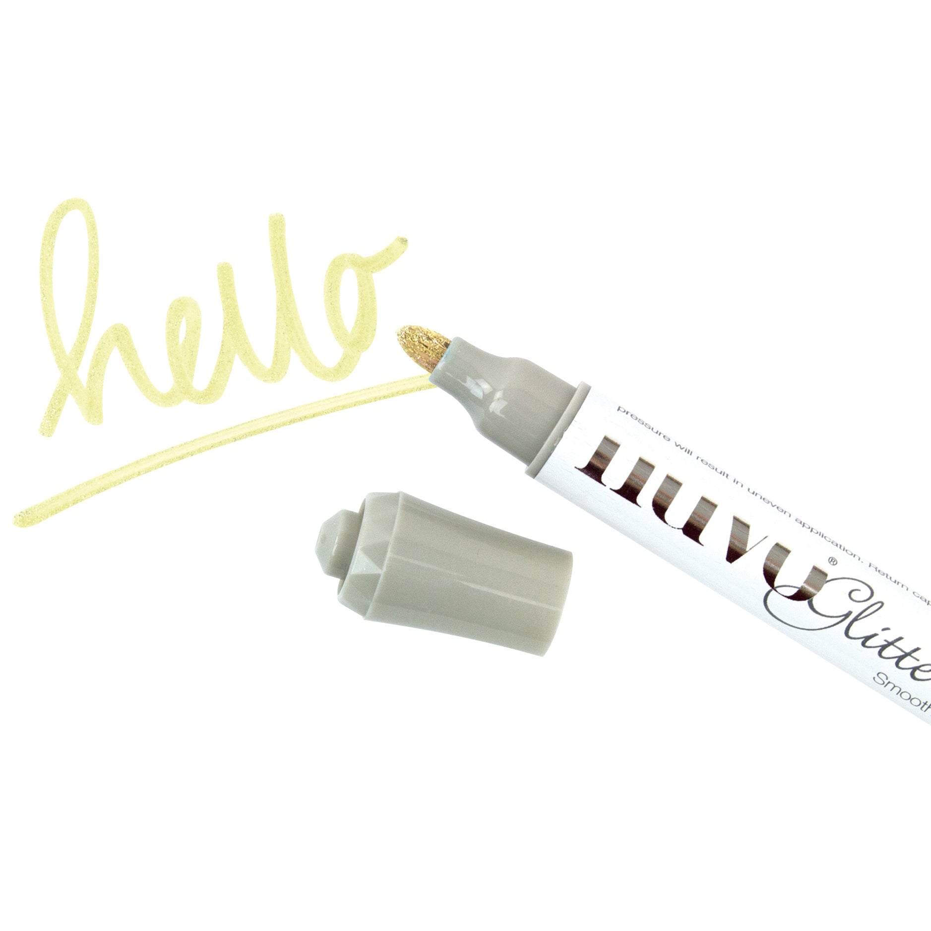 Nuvo Lemon Drizzle Glitter Marker
