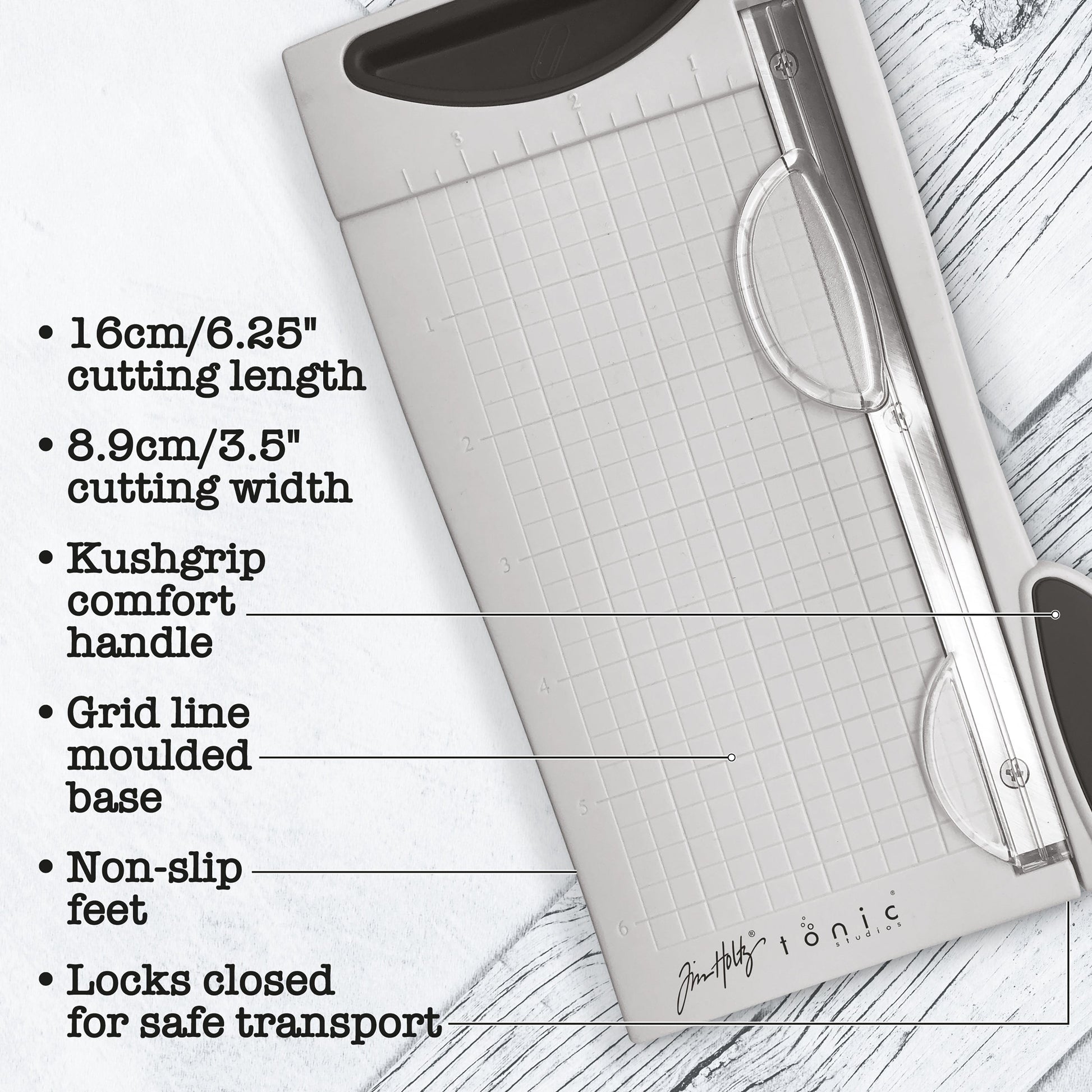Tim Holtz Mini Trimmer & Maxi Guillotine Two Pack Trimmer Bundle