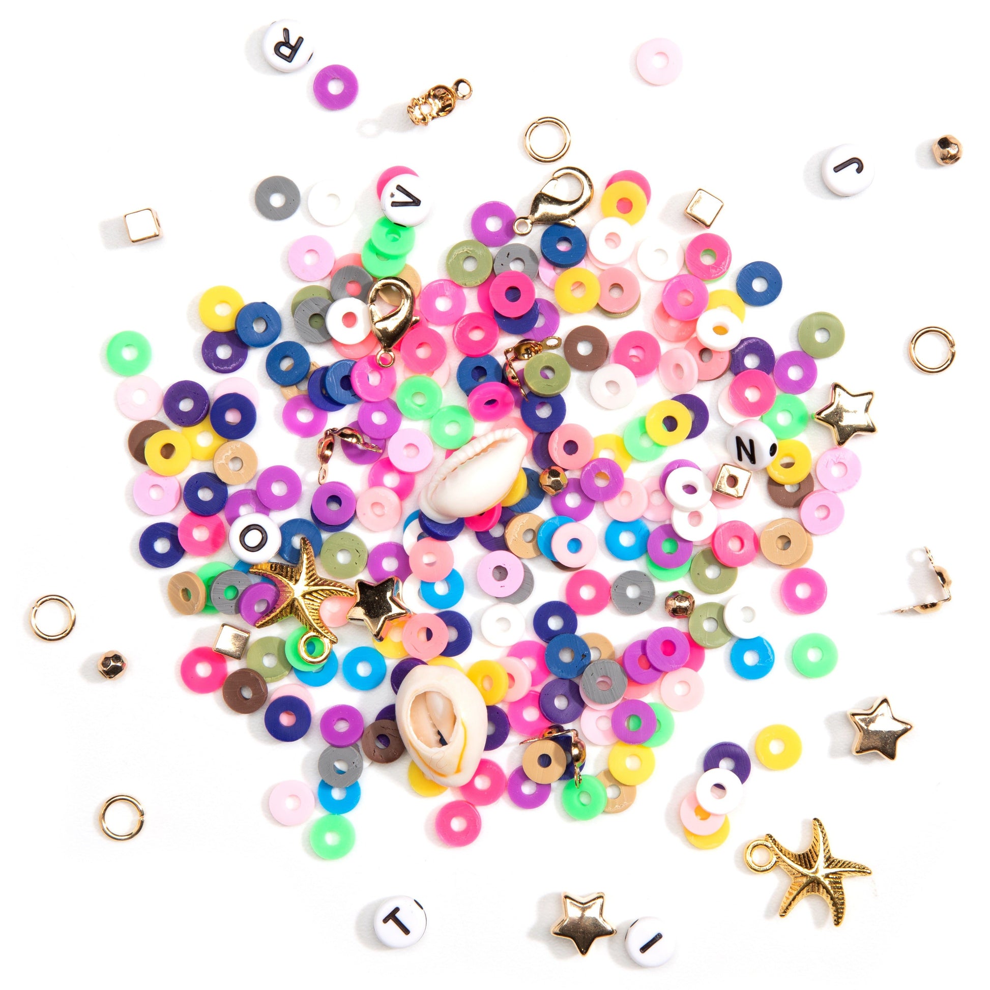 CousinDIY Clay Heishi Spacer Bead Kit Box