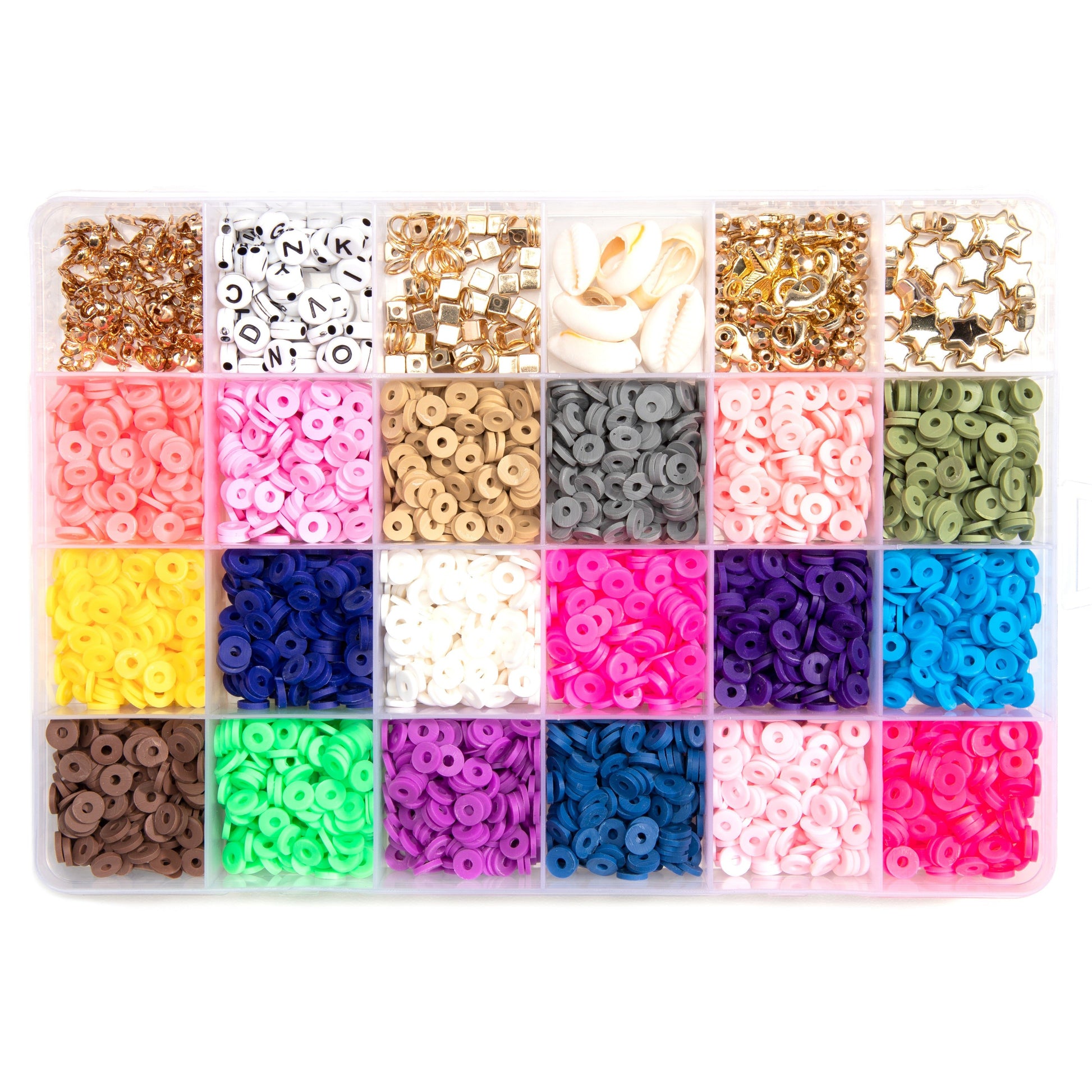 CousinDIY Clay Heishi Spacer Bead Kit Box
