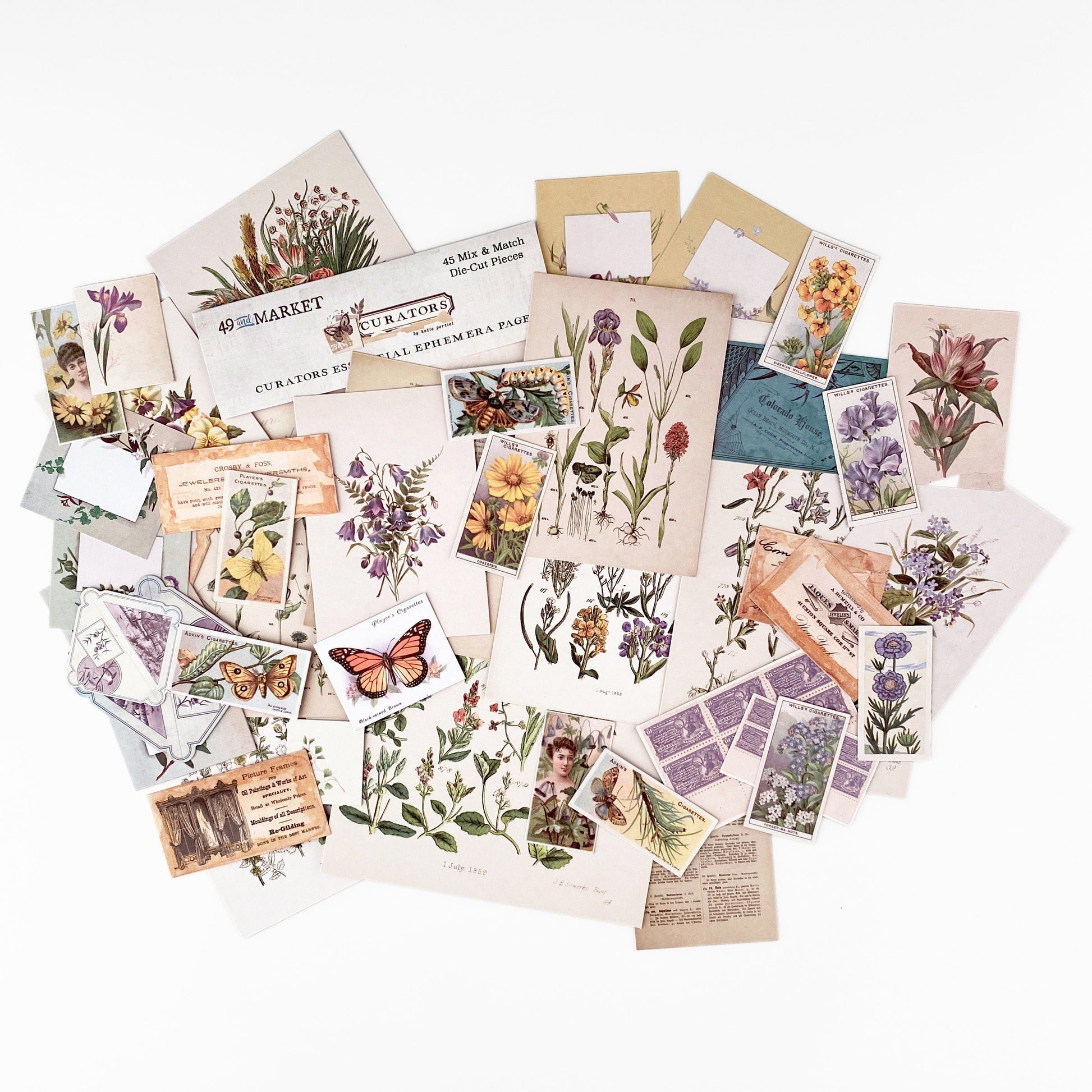 Ephemera Collection Packs from 49 and Market