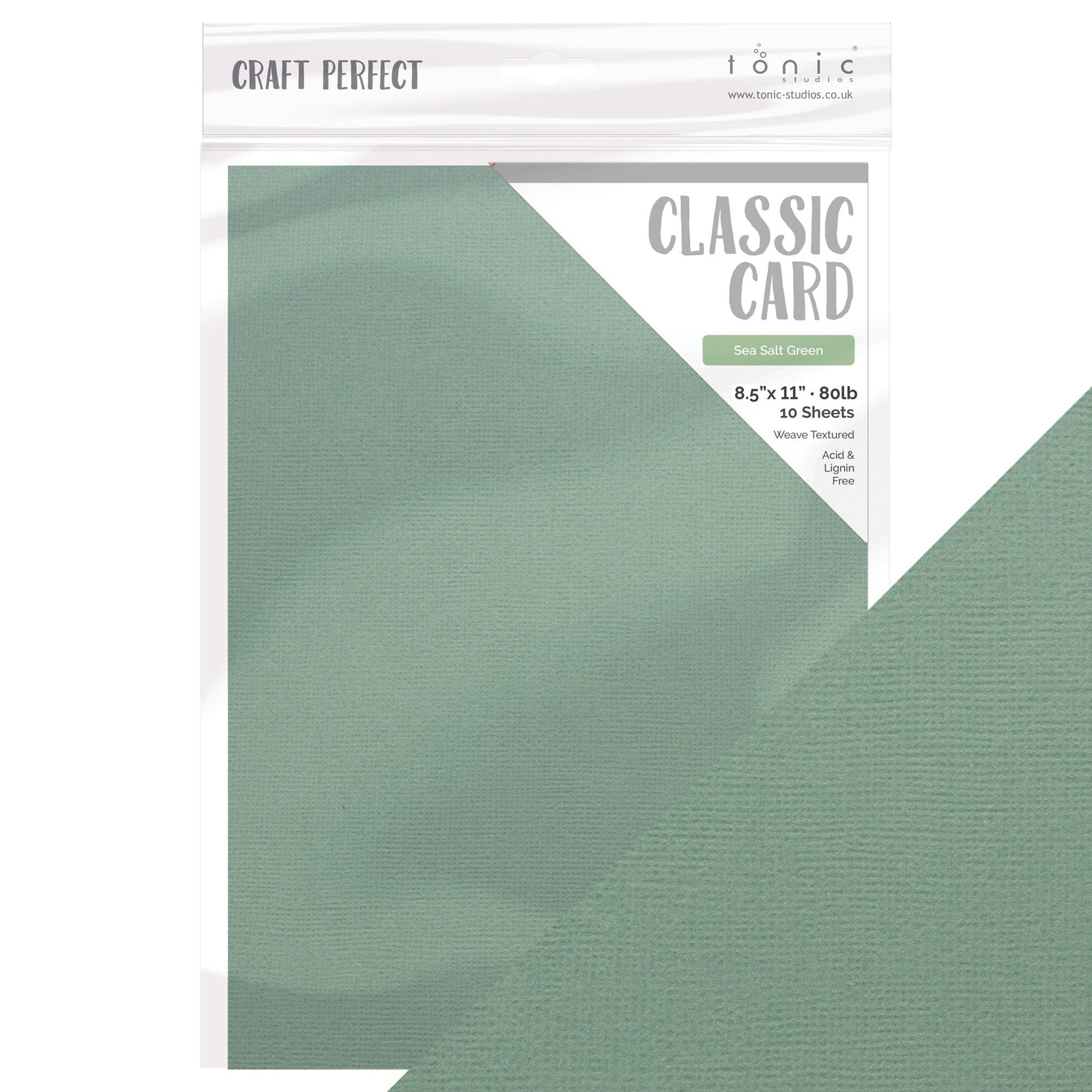 Craft Perfect 8.5x11 Weave Textured Classic Cardstock Pack