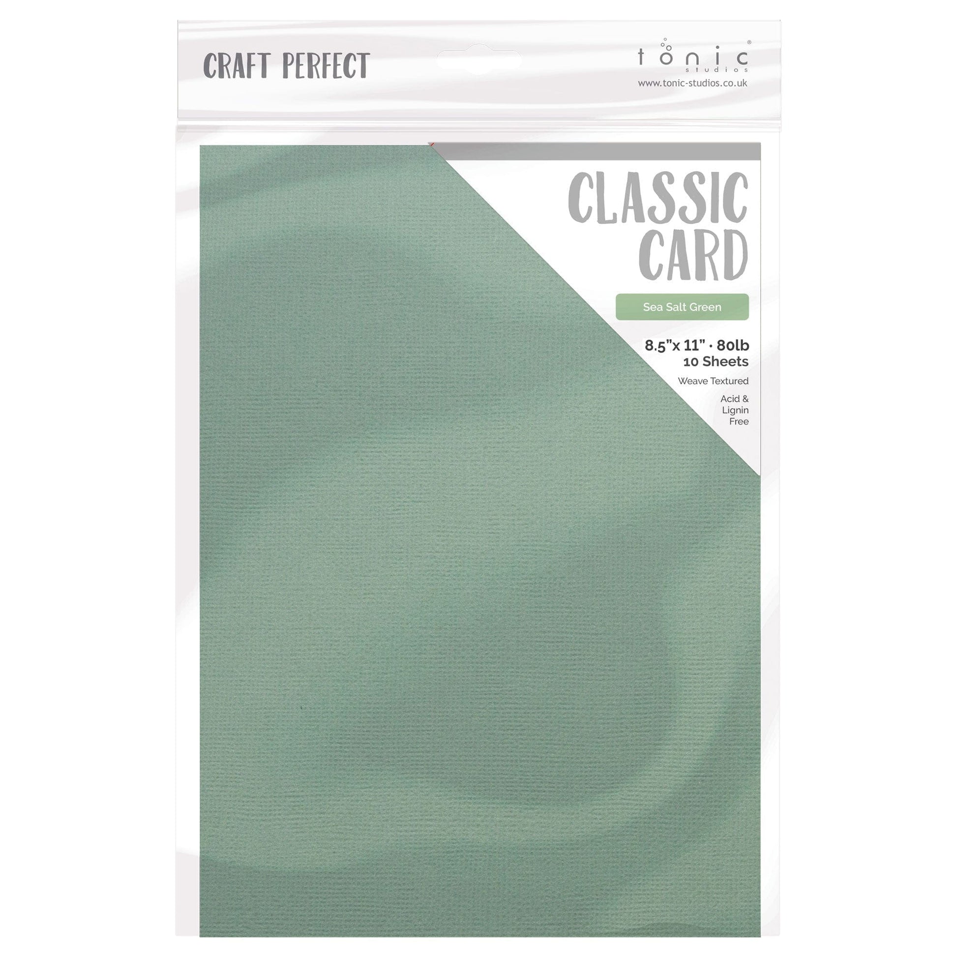 Craft Perfect 8.5x11 Weave Textured Classic Cardstock Pack