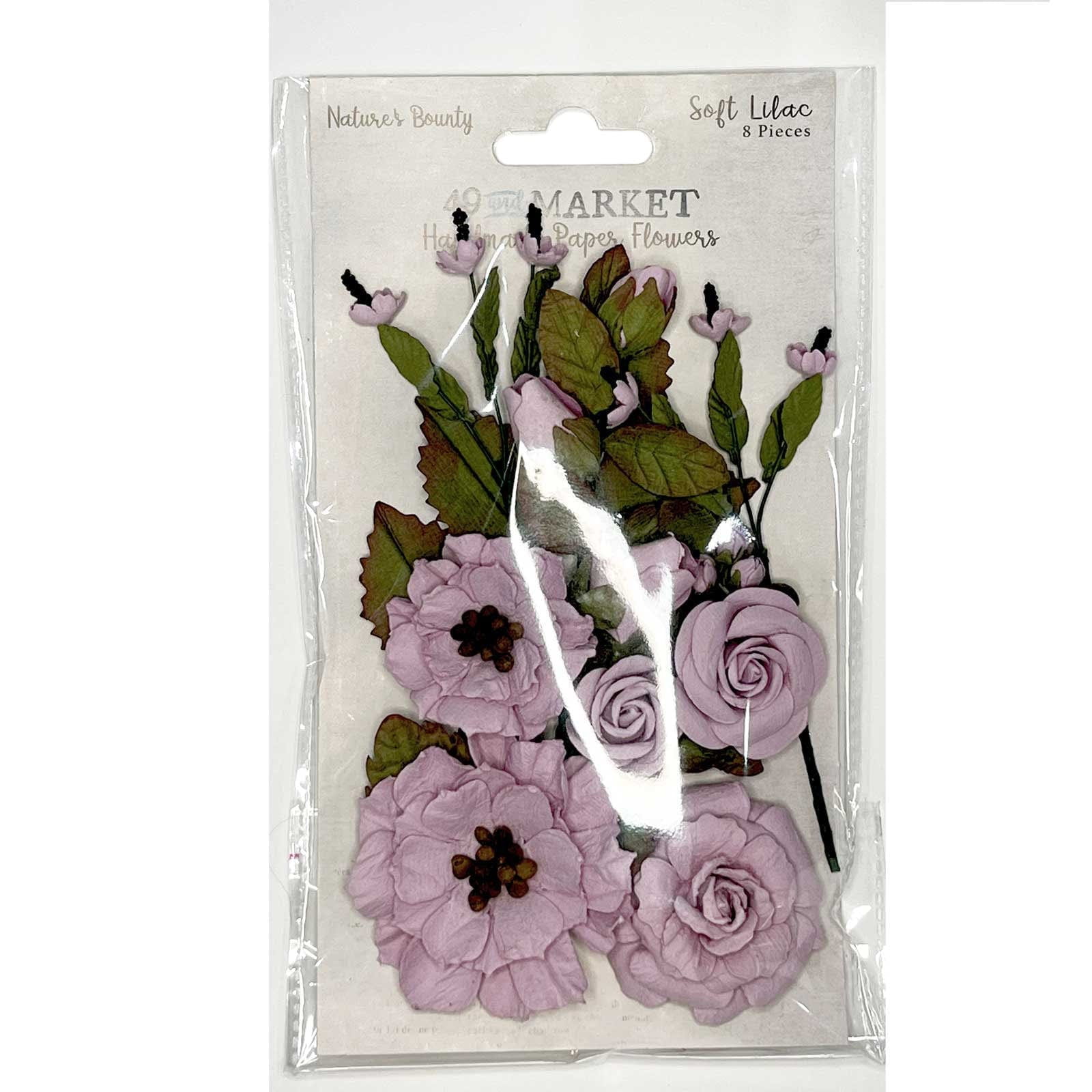 Nature's Bounty Paper Flowers from 49 And Market