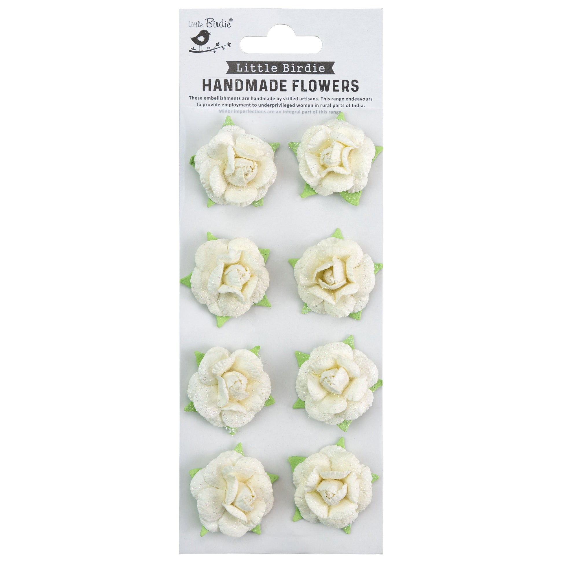 Angel Rose Paper Flowers from Little Birdie