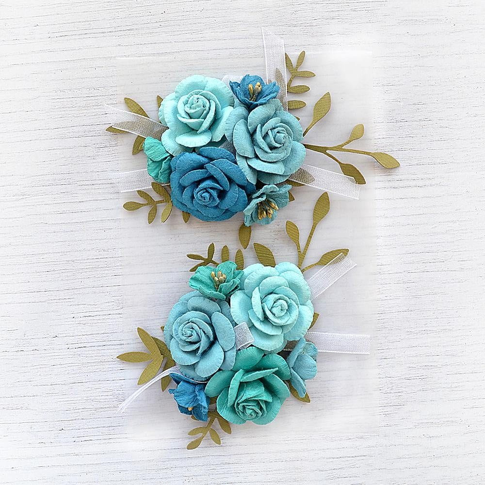 Little Birdie Arion Rose Bunch Paper Flowers
