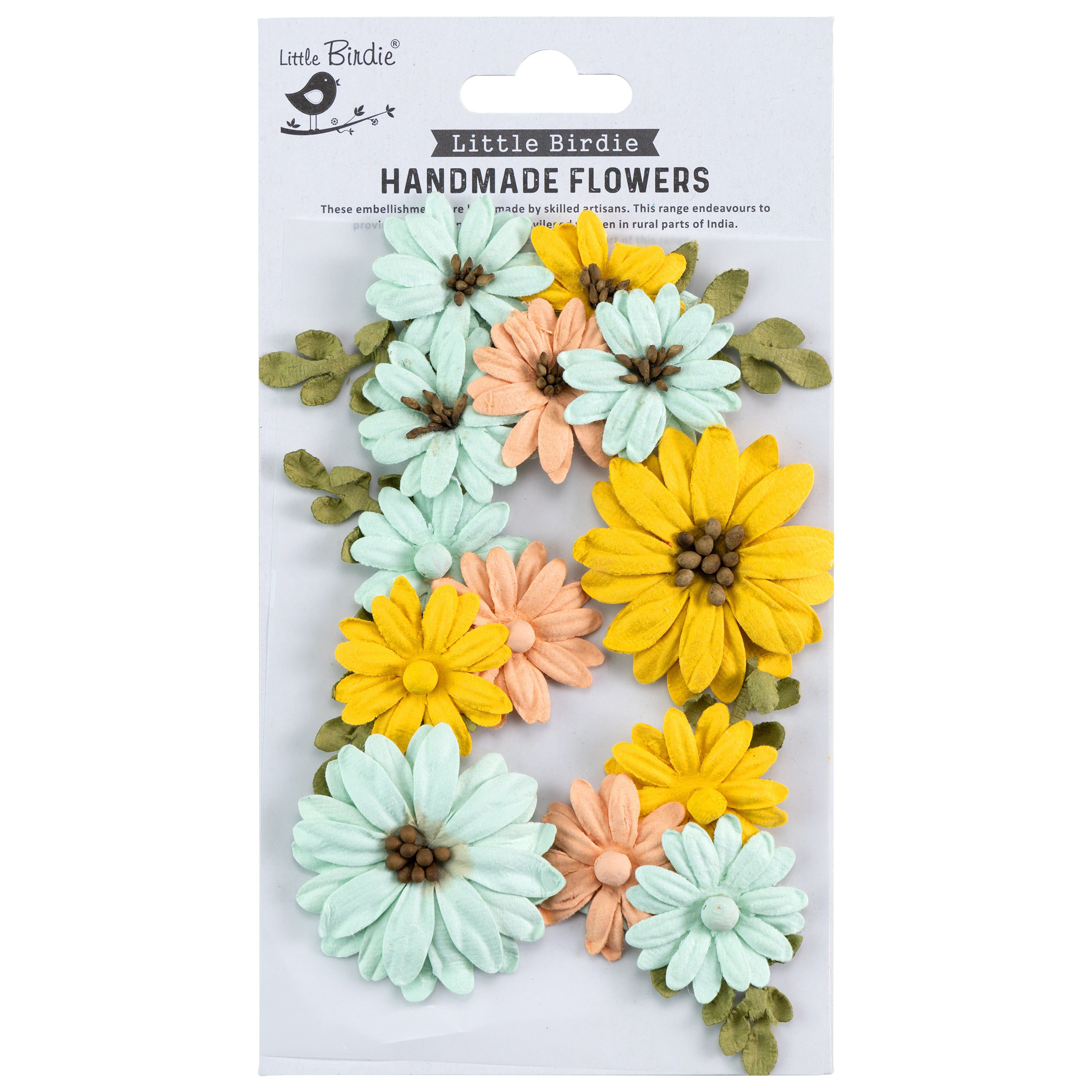 Fairy Garden Paper Flowers from Little Birdie
