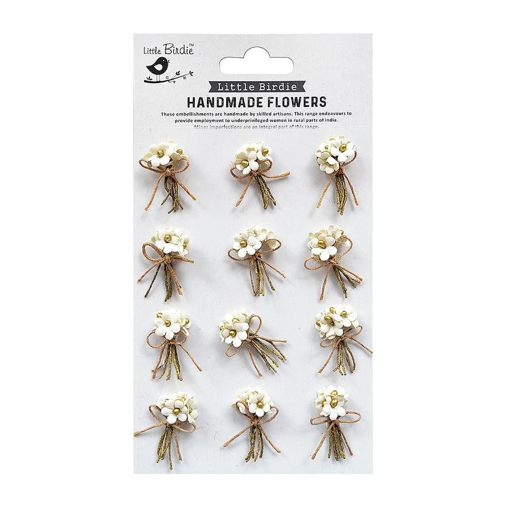 Mini Paper Flower Bouquets from Little Birdie