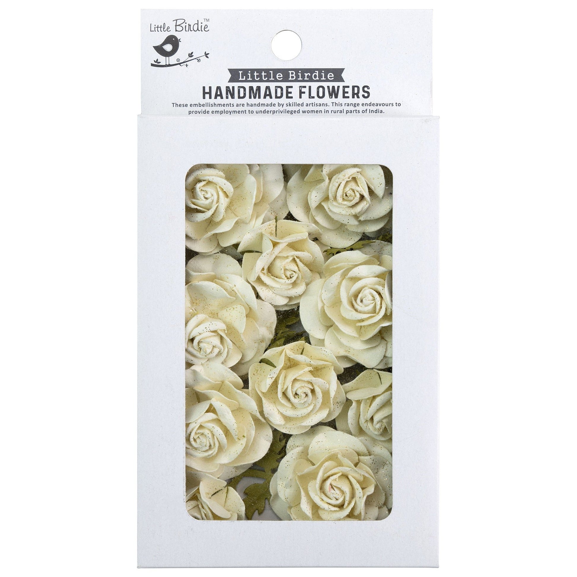 Whitney Paper Flowers 14/Pkg Sunshine And Lemonade