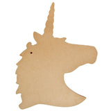 Load image into Gallery viewer, MDF Base Unicorn Head 10&quot;X13&quot; 1/Pkg Unicorn Head