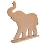 Load image into Gallery viewer, MDF Base Standing Elephant 8.5&quot;X8&quot; 1/Pkg Standing Elephant