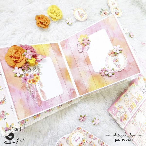 6" x 6" Printed Paper Pads from Little Birdie