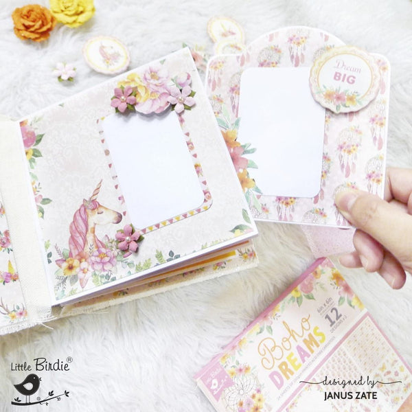 6" x 6" Printed Paper Pads from Little Birdie