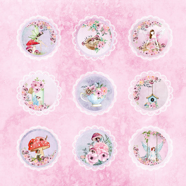 6" x 6" Printed Paper Pads from Little Birdie