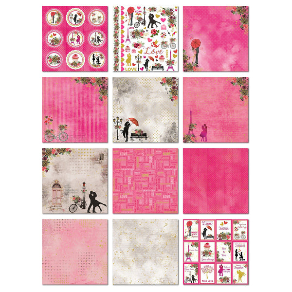 6" x 6" Printed Paper Pads from Little Birdie