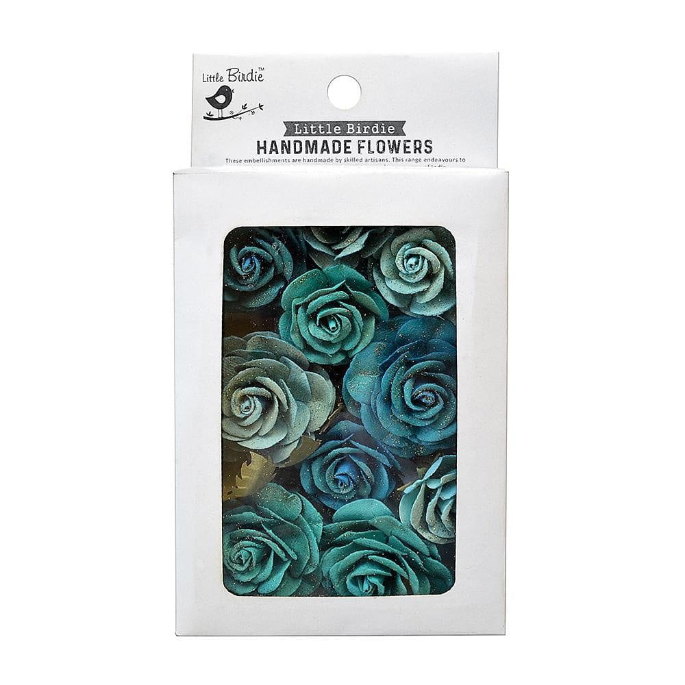 Whitney Paper Flowers 14/Pkg Sunshine And Lemonade