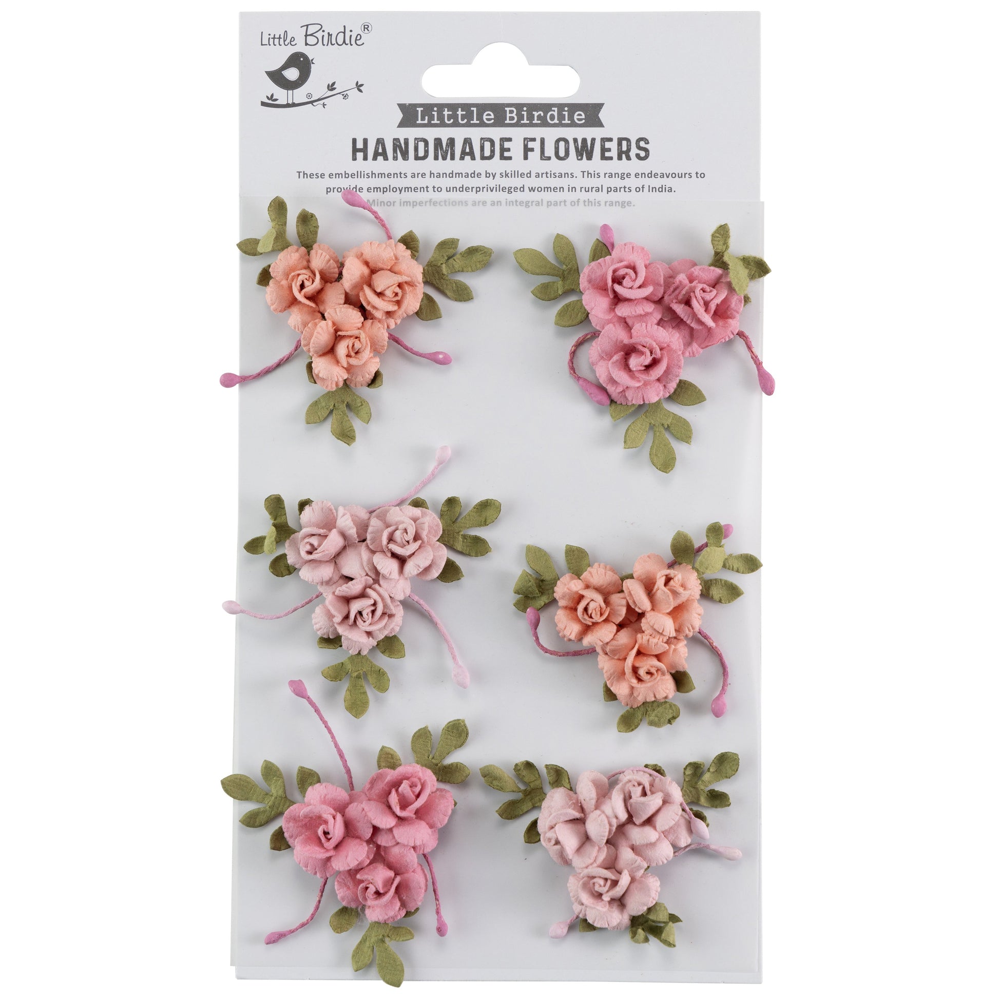 Francisca Paper Flower Clusters from Little Birdie