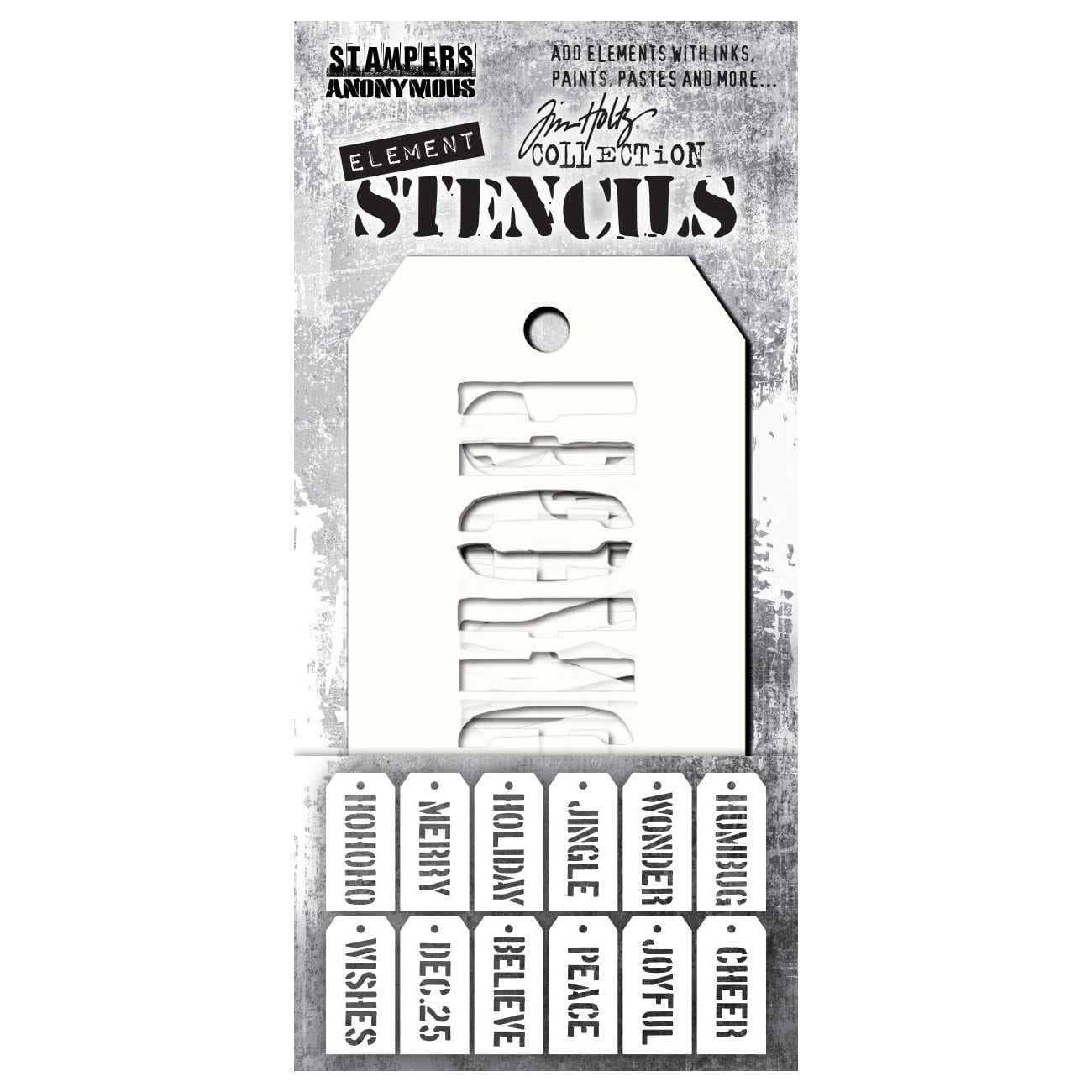 Tim Holtz Element Stencils