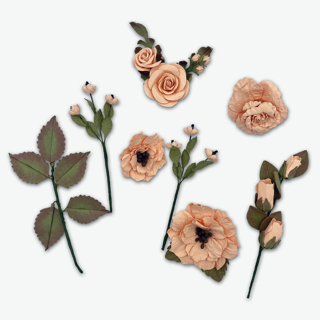 Nature's Bounty Paper Flowers from 49 And Market