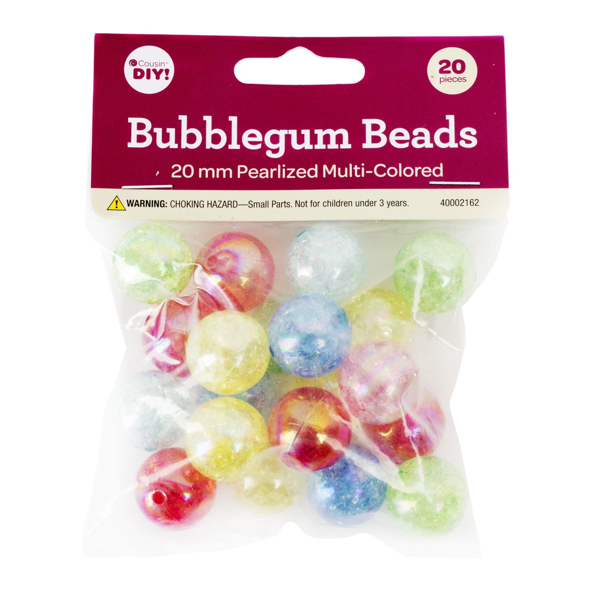 20mm Bubblegum Beads from CousinDIY