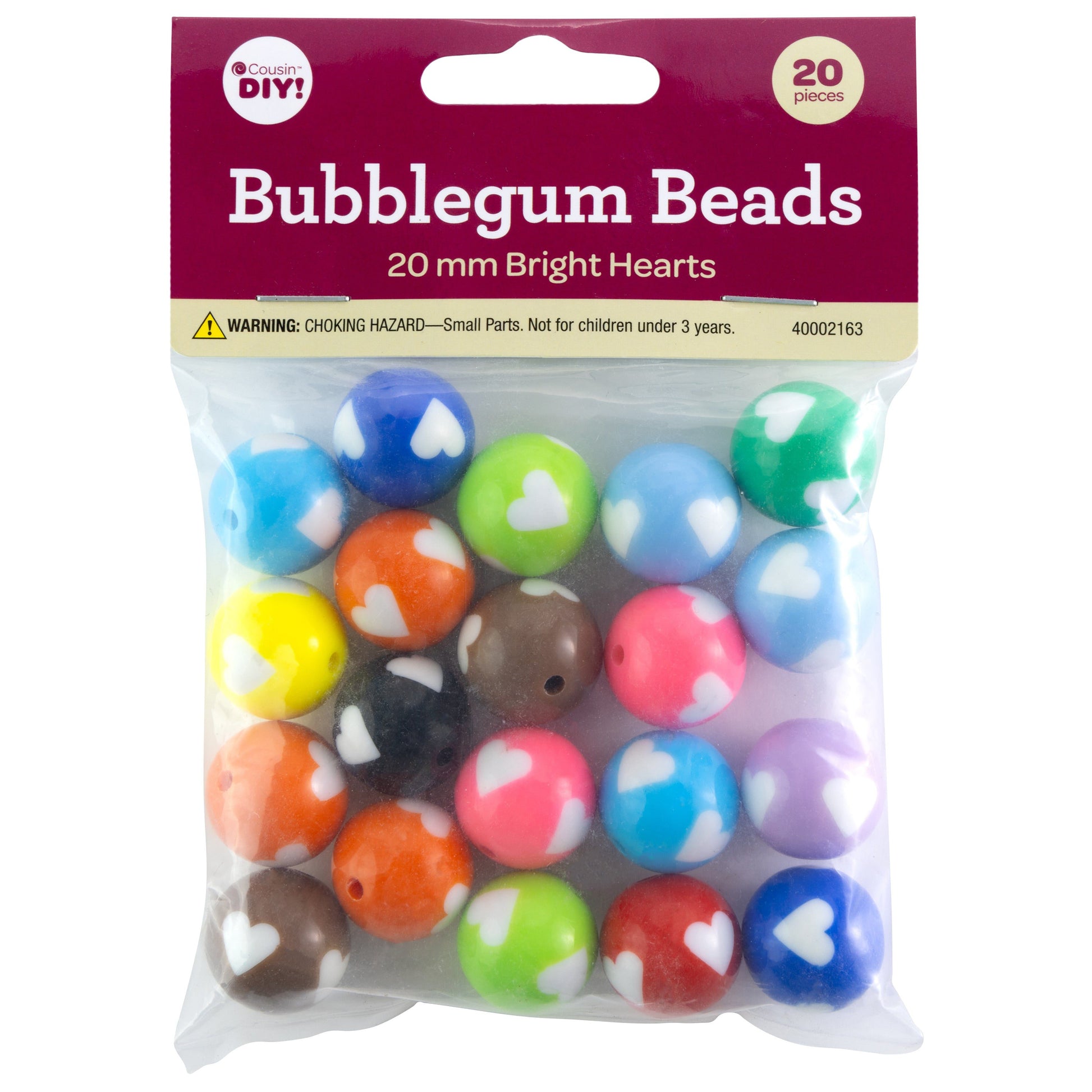 20mm Bubblegum Beads from CousinDIY