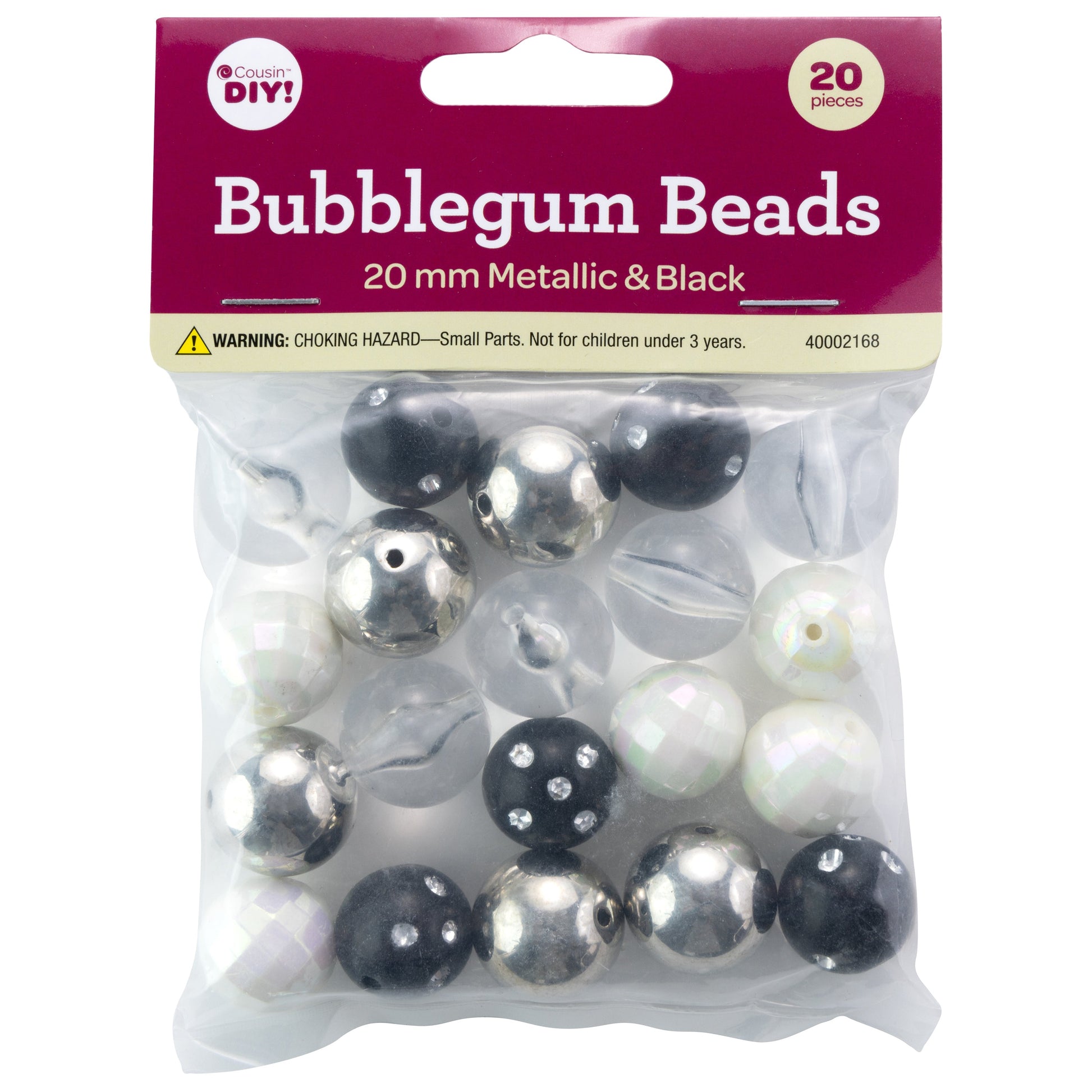 20mm Bubblegum Beads from CousinDIY