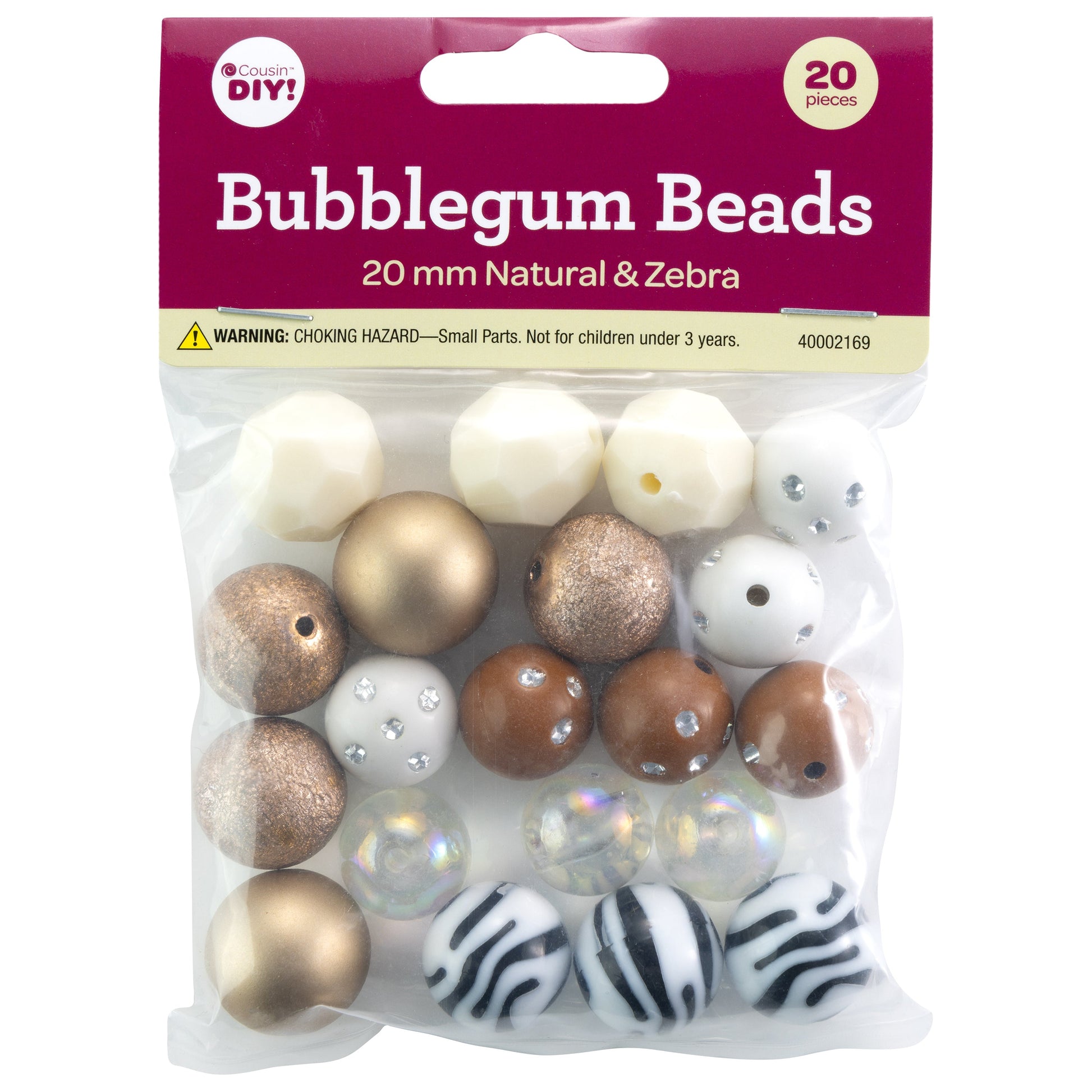 20mm Bubblegum Beads from CousinDIY