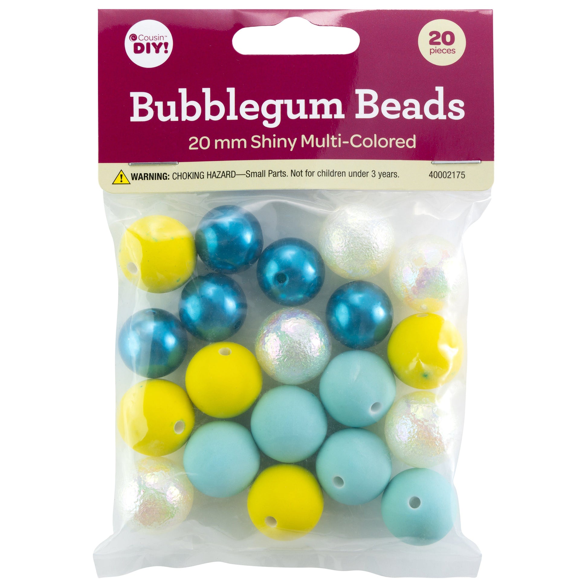 20mm Bubblegum Beads from CousinDIY
