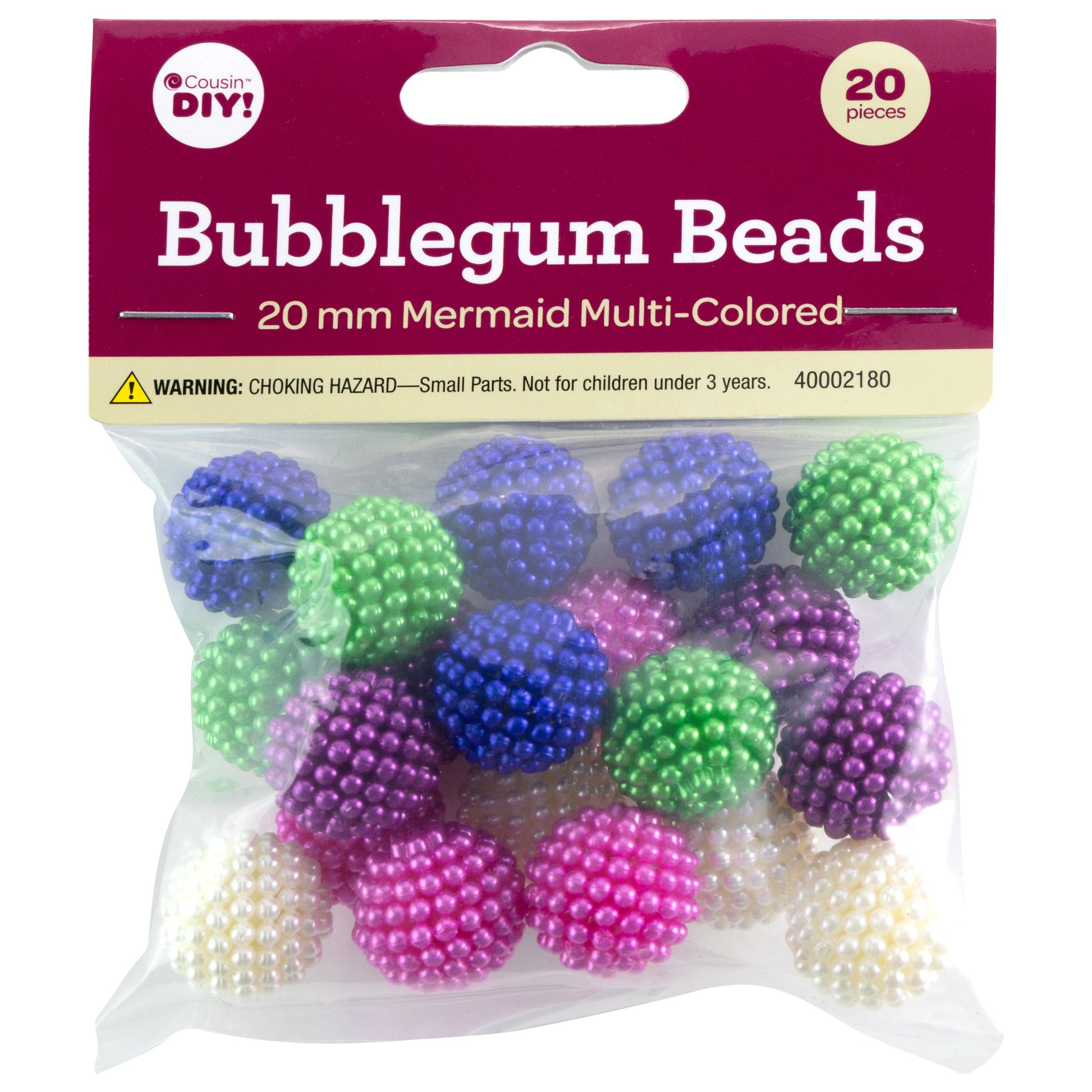 20mm Bubblegum Beads from CousinDIY