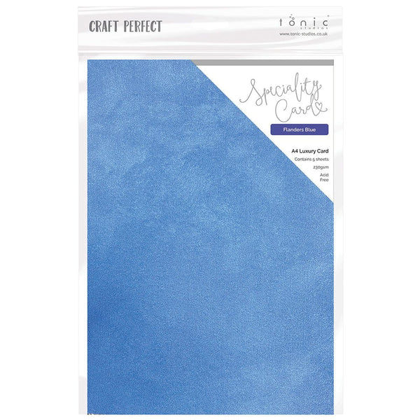 Craft Perfect A4 Luxury Embossed Cardstock Pack
