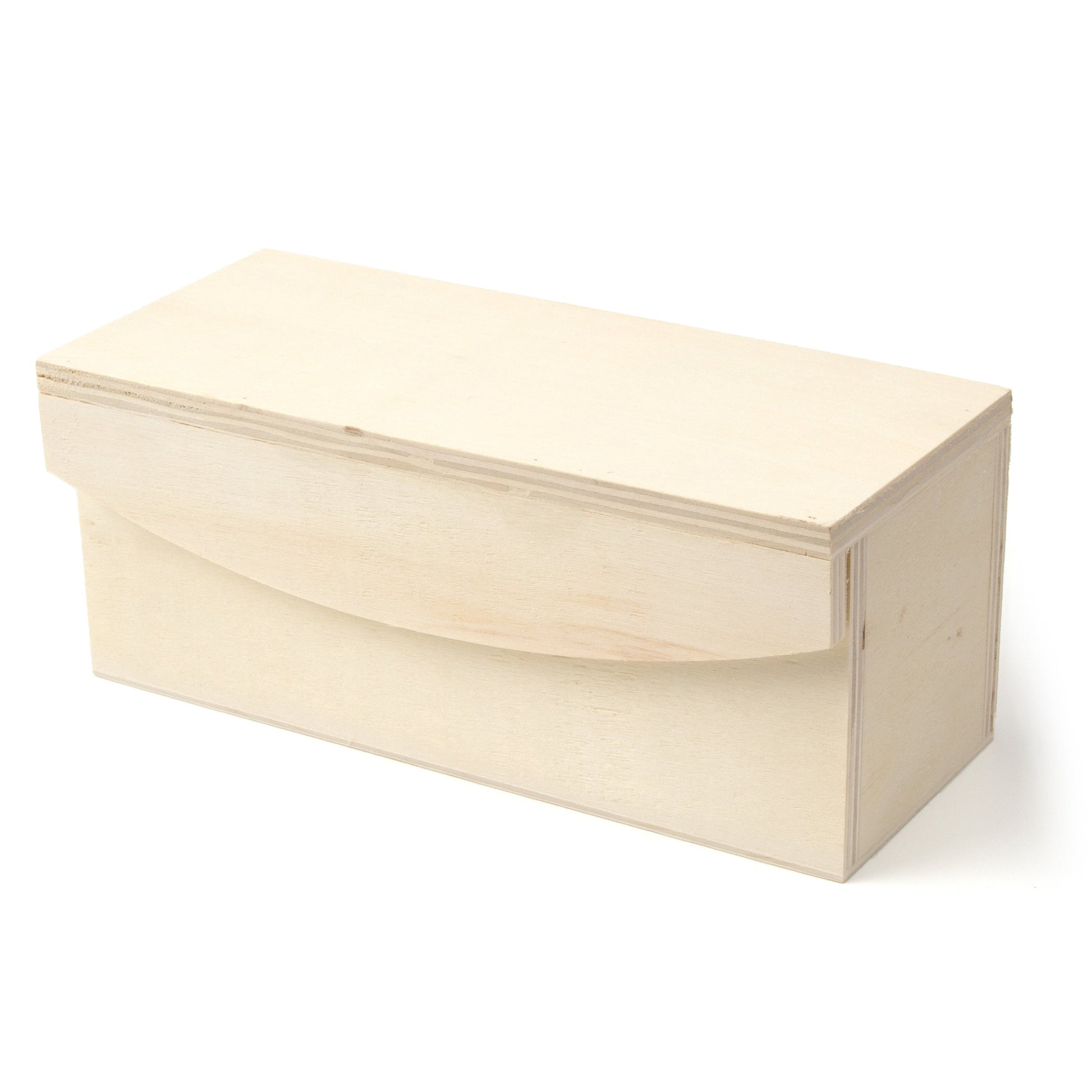 Unfinished Wood Foldover Storage Boxes from CousinDIY