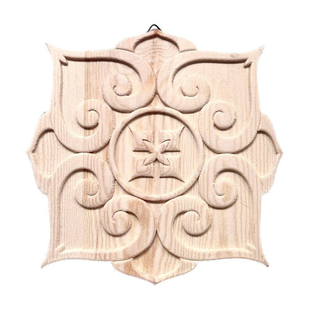 Paintable Wood Medallions from CousinDIY