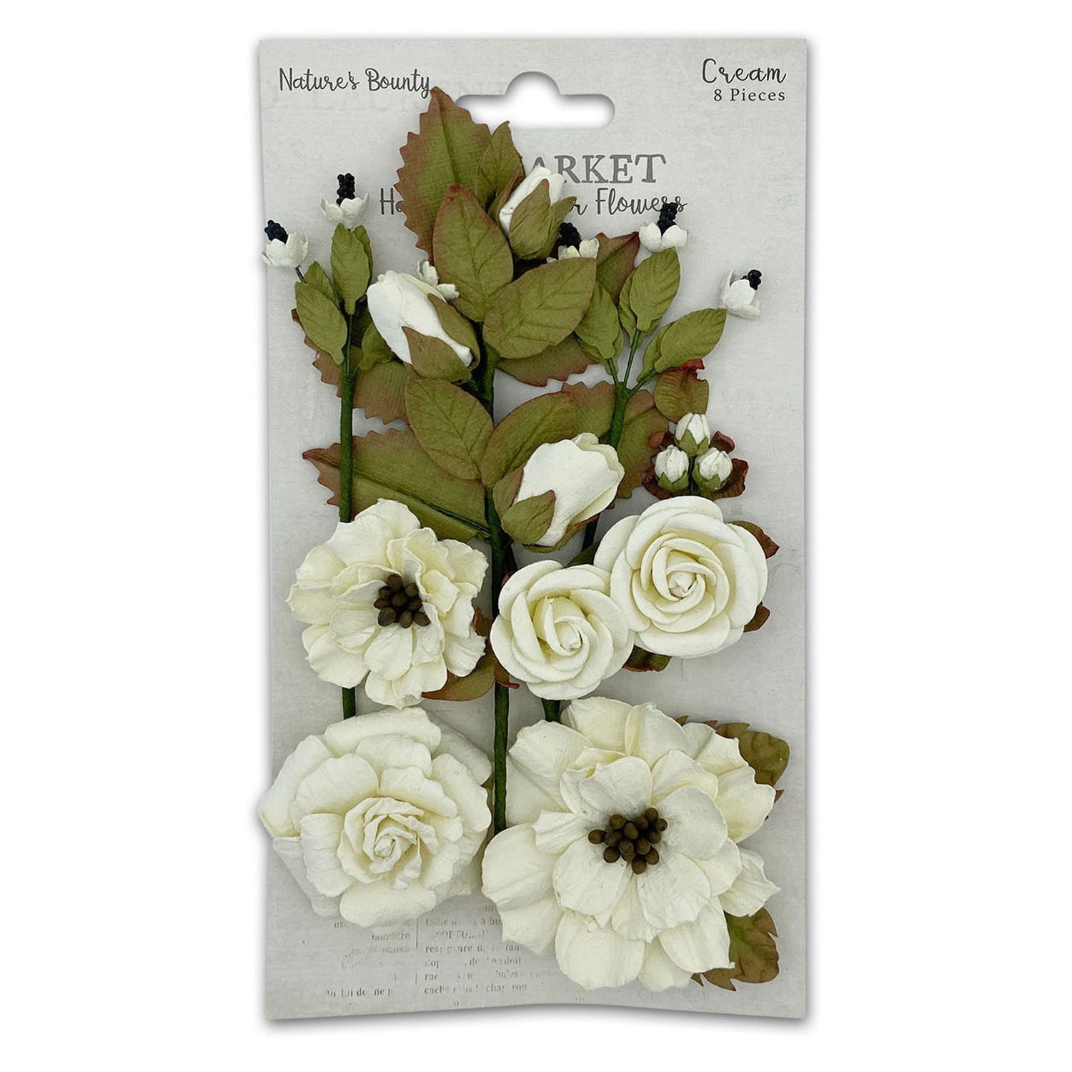 Nature's Bounty Paper Flowers from 49 And Market