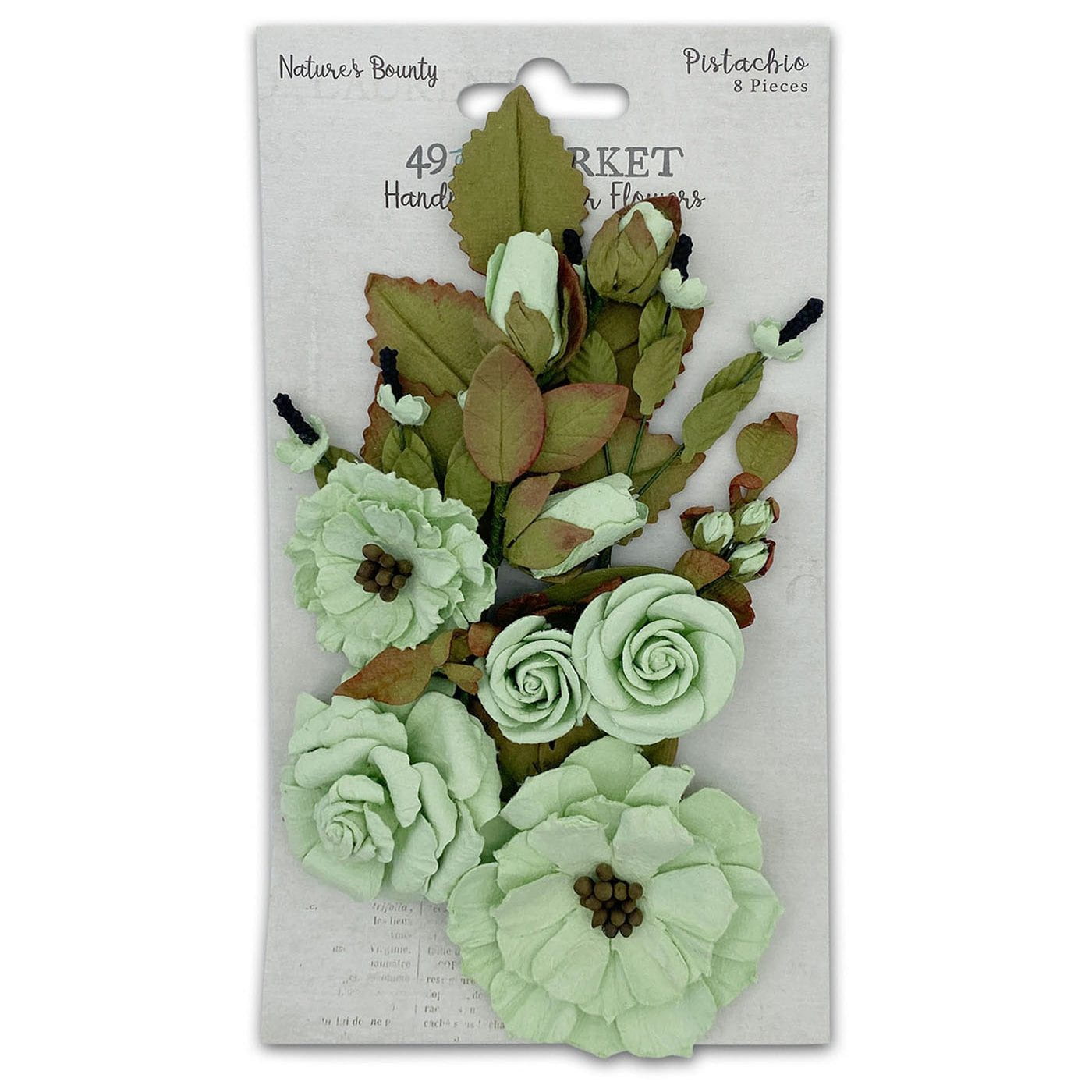 Nature's Bounty Paper Flowers from 49 And Market